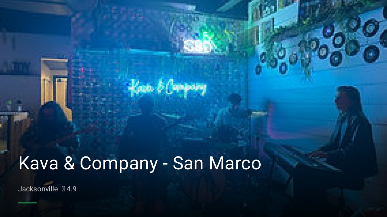 Kava & Company - San Marco - Sports Bars in Jacksonville