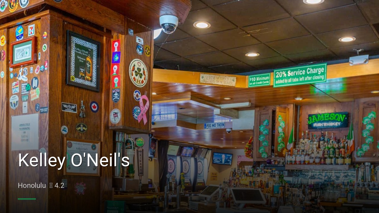 Kelley O'Neil's - Sports Bars in Honolulu