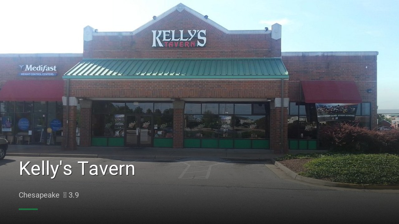 Kelly's Tavern - Sports Bars in Chesapeake