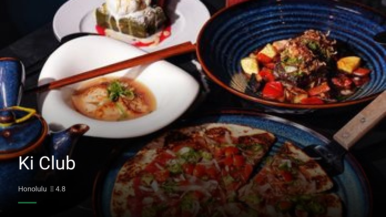 Ki Club - Sports Bars in Honolulu