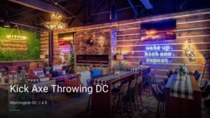 Kick Axe Throwing DC — Sports bars in Washington DC