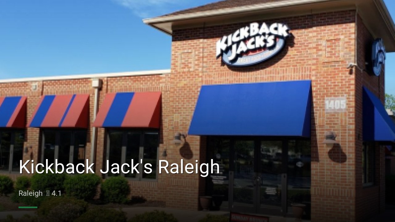 Kickback Jack's Raleigh - Sports Bars in Raleigh