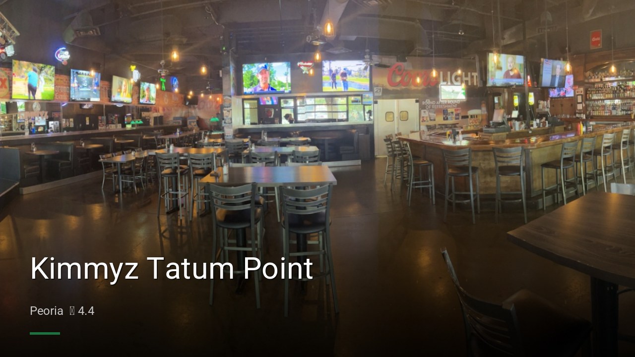 Kimmyz Tatum Point - Sports Bars in Peoria