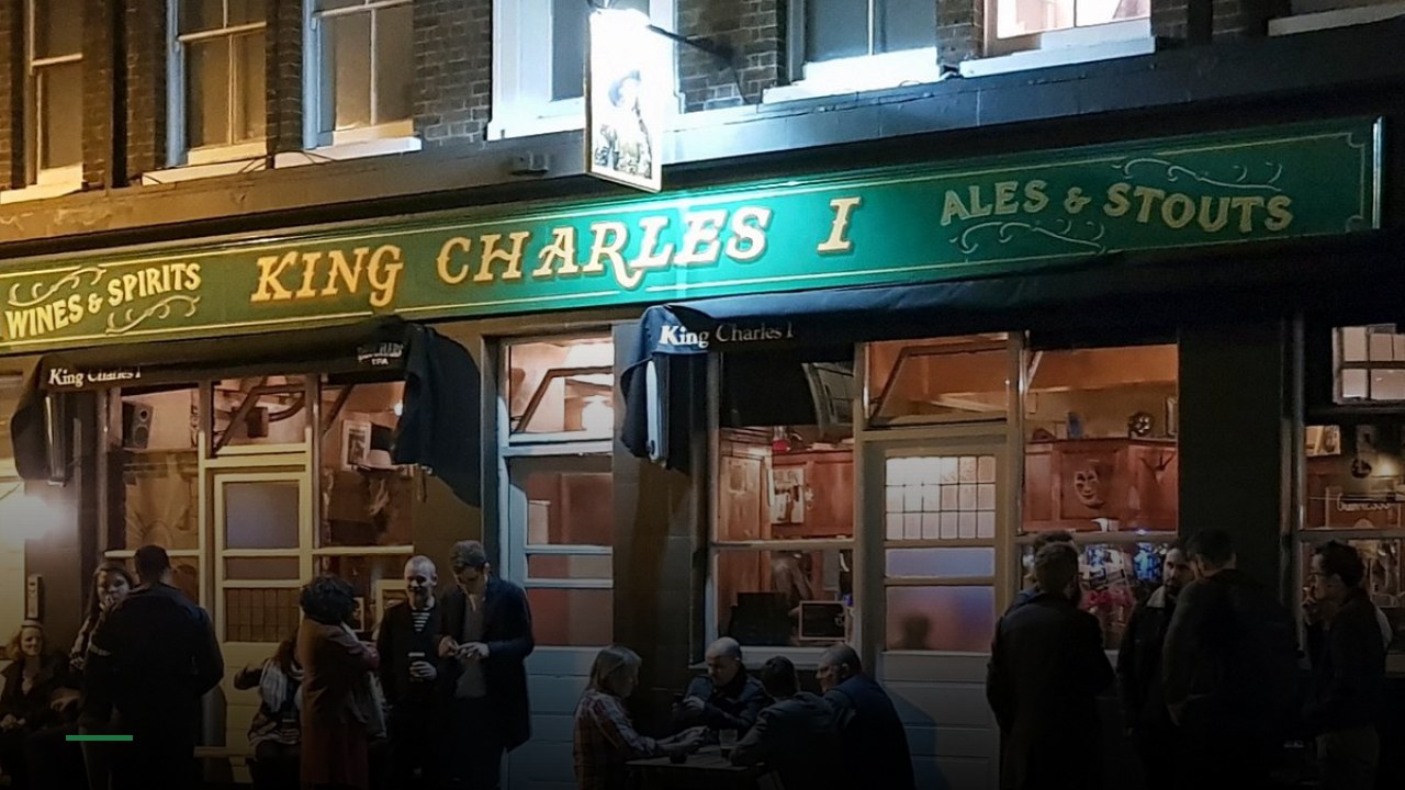King Charles I - Sports Bars in London