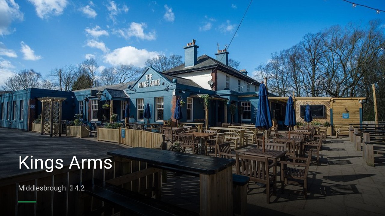 Kings Arms - Sports Bars in Middlesbrough