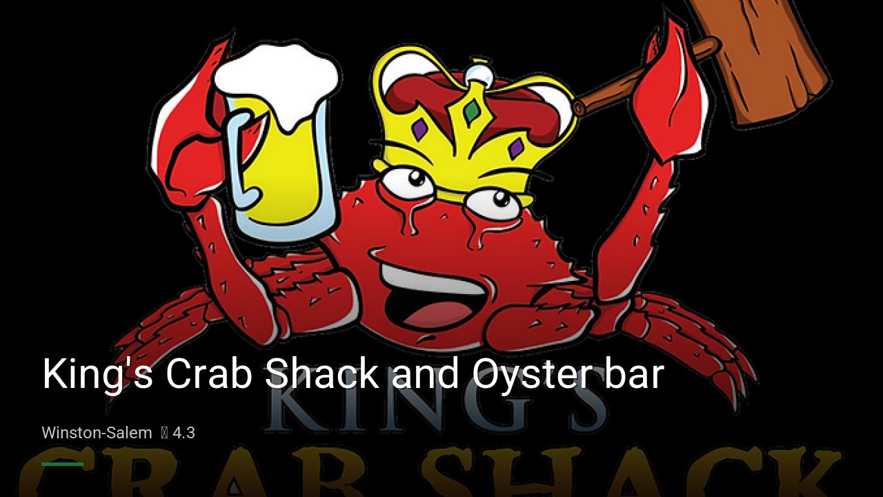 King's Crab Shack and Oyster bar - Sports Bars in Winston-Salem
