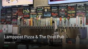 Lamppost Pizza & The Post Pub — Sports bars in Anaheim