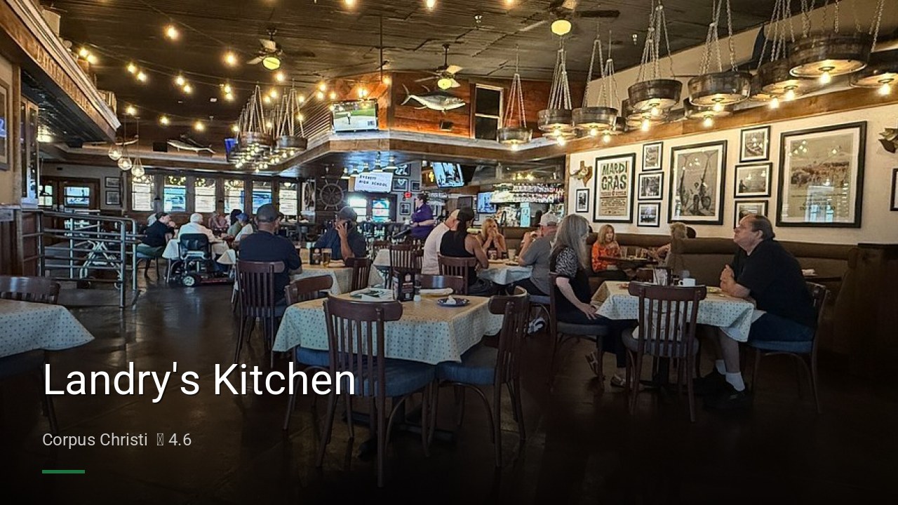 Landry's Kitchen - Sports Bars in Corpus Christi