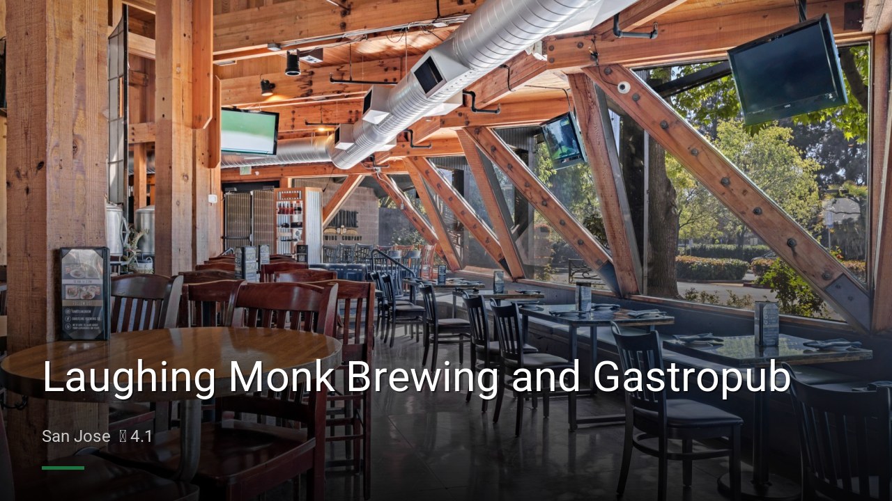 Laughing Monk Brewing and Gastropub - Sports Bars in San Jose