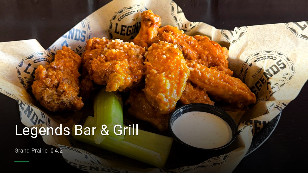 Legends Bar & Grill - Sports Bars in Grand Prairie