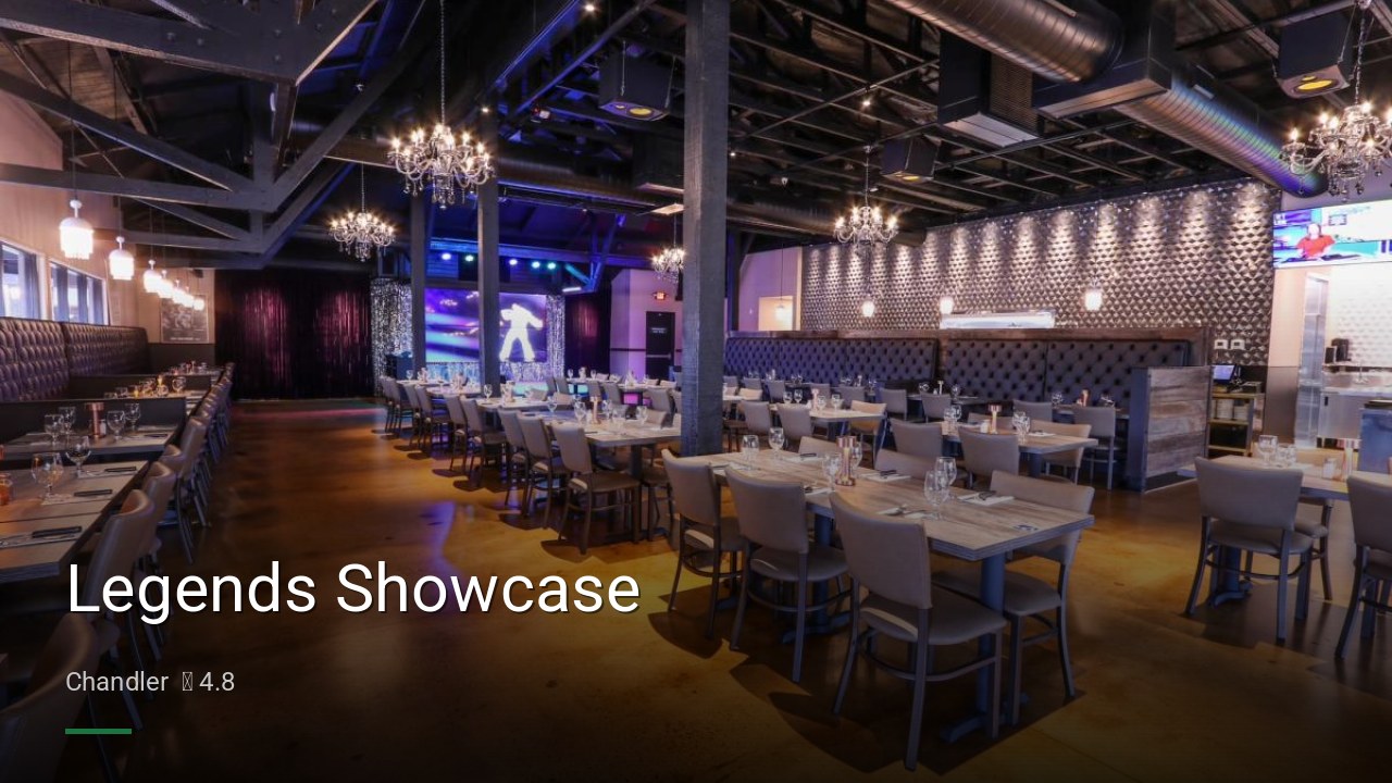 Legends Showcase - Sports Bars in Chandler