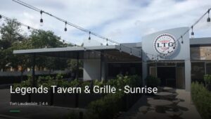 Legends Tavern & Grille – Sunrise — Sports bars in Fort Lauderdale