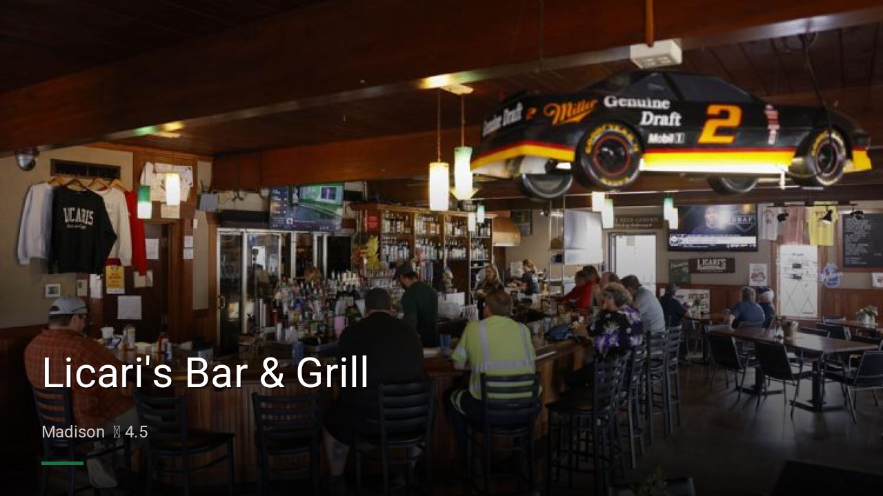 Licari's Bar & Grill - Sports Bars in Madison