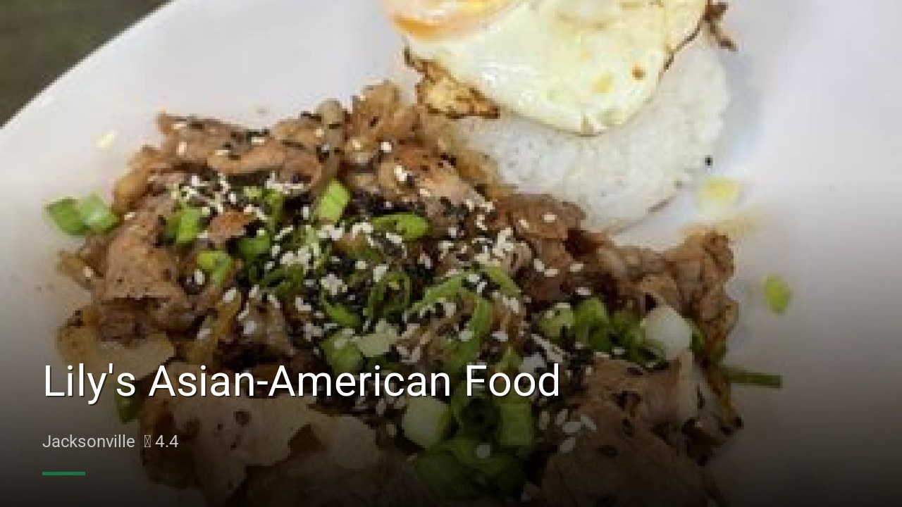 Lily's Asian-American Food - Sports Bars in Jacksonville