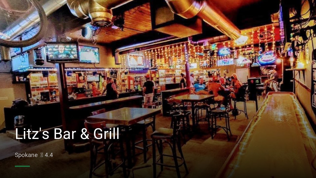 Litz's Bar & Grill - Sports Bars in Spokane