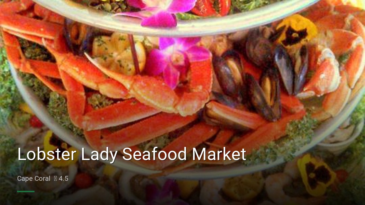 Lobster Lady Seafood Market - Sports Bars in Cape Coral