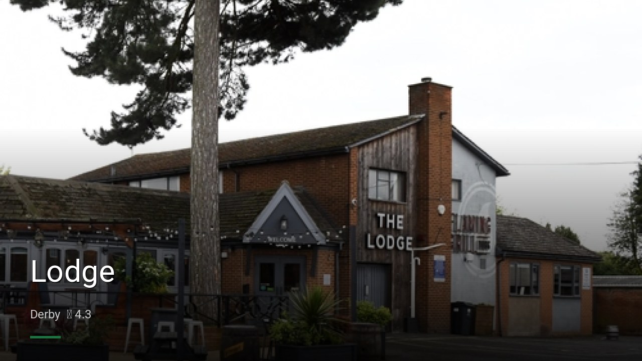 Lodge - Sports Bars in Derby