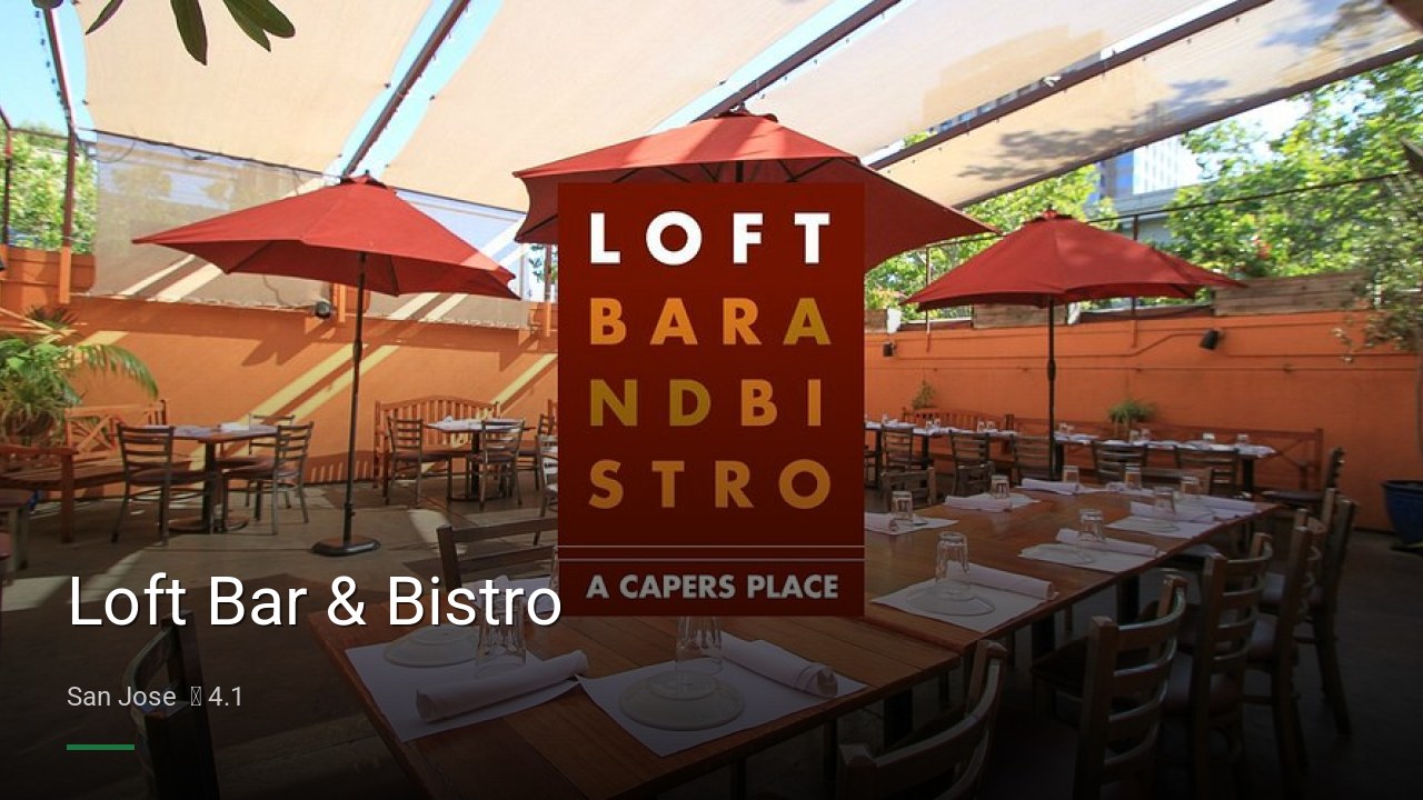 Loft Bar & Bistro - Sports Bars in San Jose