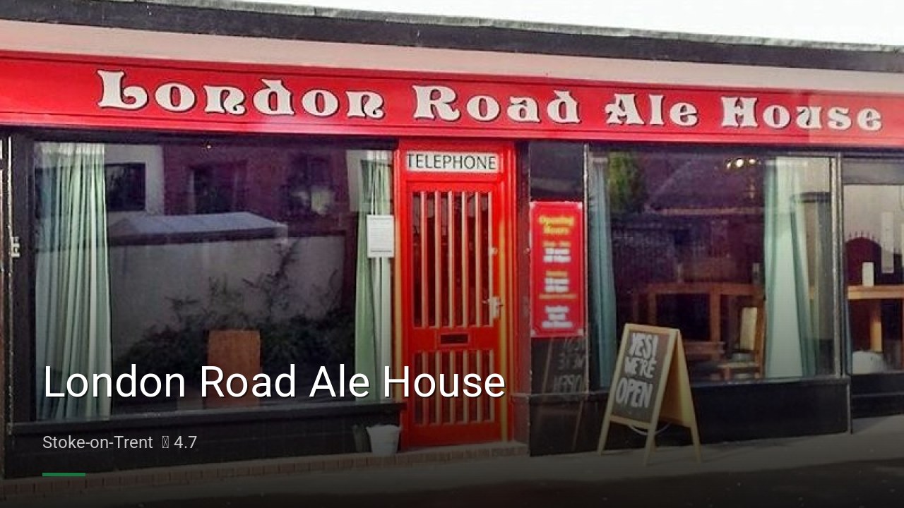 London Road Ale House - Sports Bars in Stoke-on-Trent
