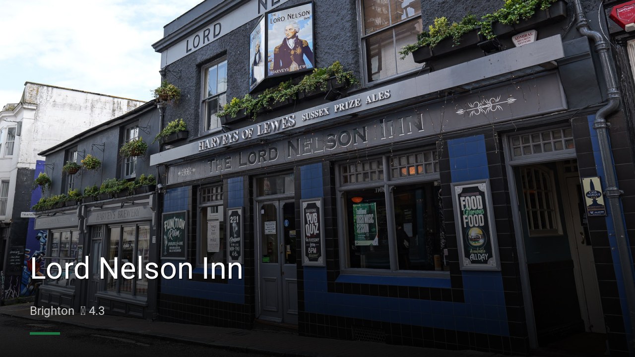 Lord Nelson Inn - Sports Bars in Brighton