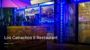 Los Catrachos II Restaurant — Sports bars in Miami