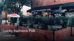 Lucky Baldwins Pub — Sports bars in Los Angeles