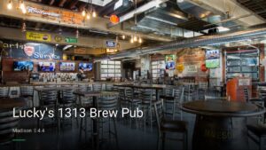 Lucky’s 1313 Brew Pub — Sports bars in Madison