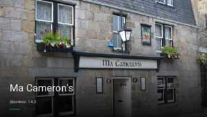 Ma Cameron’s — Pubs in Aberdeen