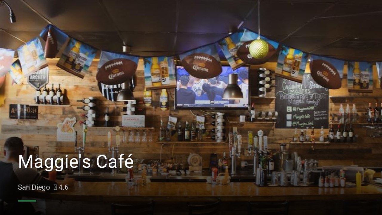 Maggie's Café - Sports Bars in San Diego