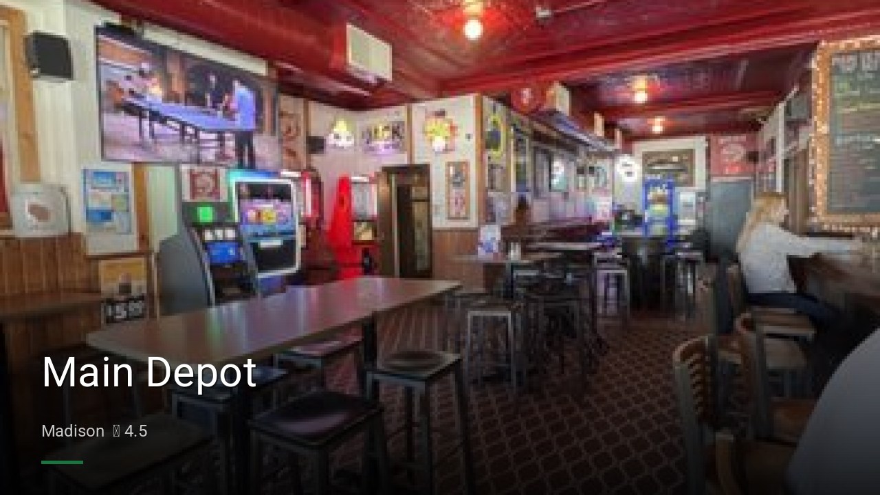 Main Depot - Sports Bars in Madison