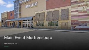 Main Event Murfreesboro — Sports bars in Murfreesboro