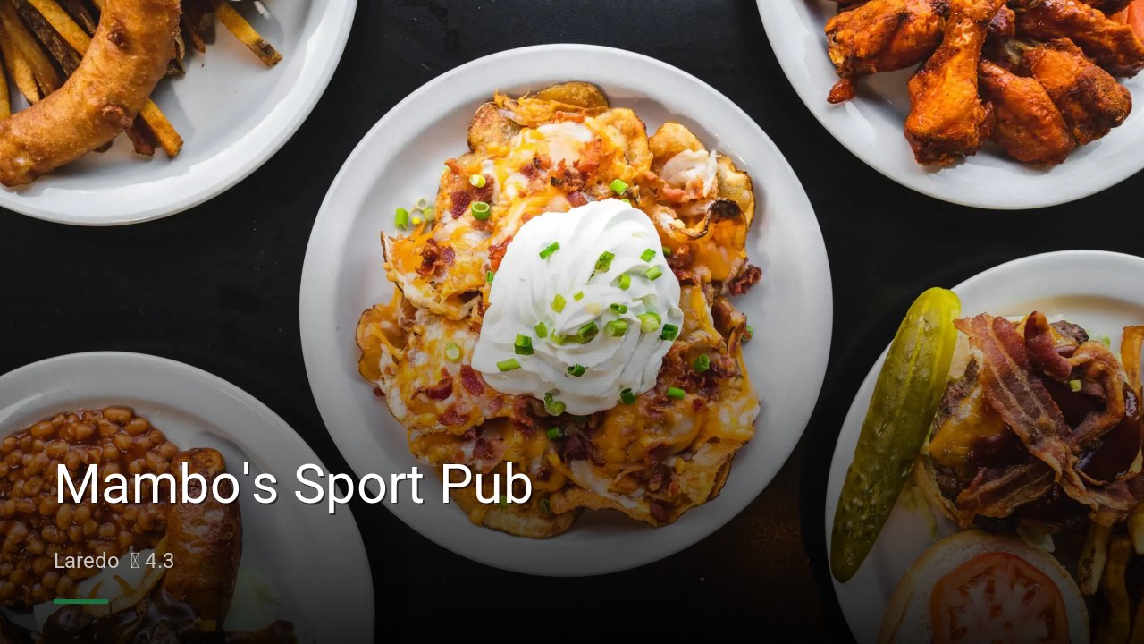 Mambo's Sport Pub - Sports Bars in Laredo