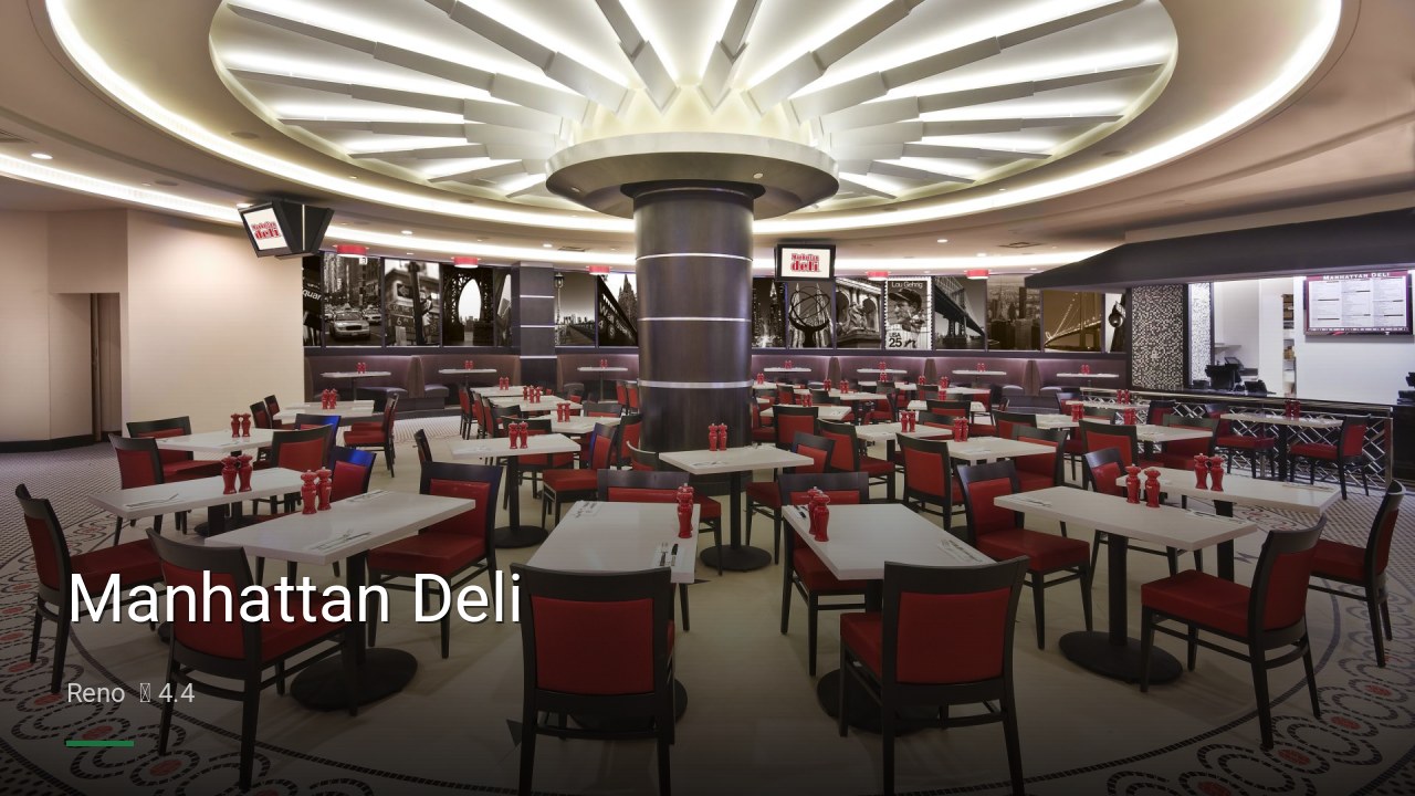 Manhattan Deli - Sports Bars in Reno