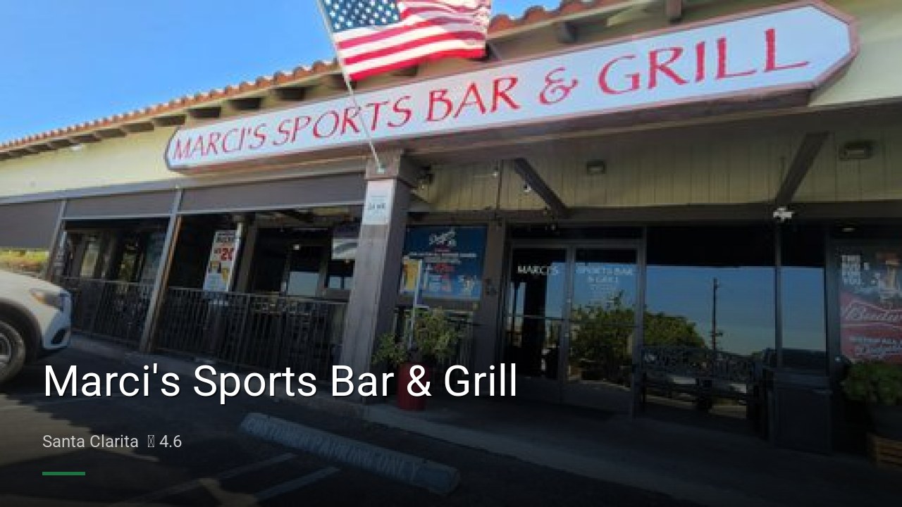 Marci's Sports Bar & Grill - Sports Bars in Santa Clarita