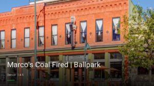 Marco’s Coal Fired | Ballpark — Sports bars in Denver
