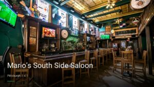 Mario’s South Side Saloon — Sports bars in Pittsburgh