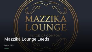 Mazzika Lounge Leeds — Pubs in Leeds
