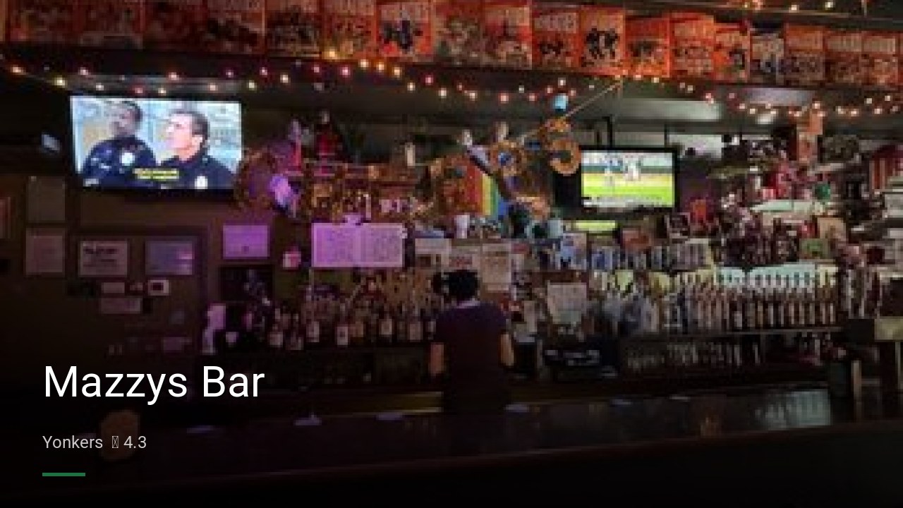 Mazzys Bar - Sports Bars in Yonkers