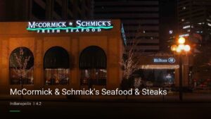 McCormick & Schmick’s Seafood & Steaks — Sports bars in Indianapolis