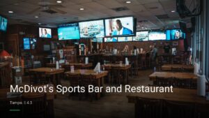 McDivot’s Sports Bar and Restaurant — Sports bars in Tampa