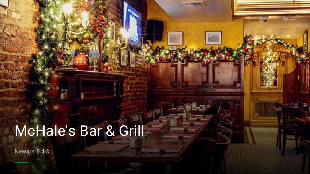 McHale's Bar & Grill - Sports Bars in Newark