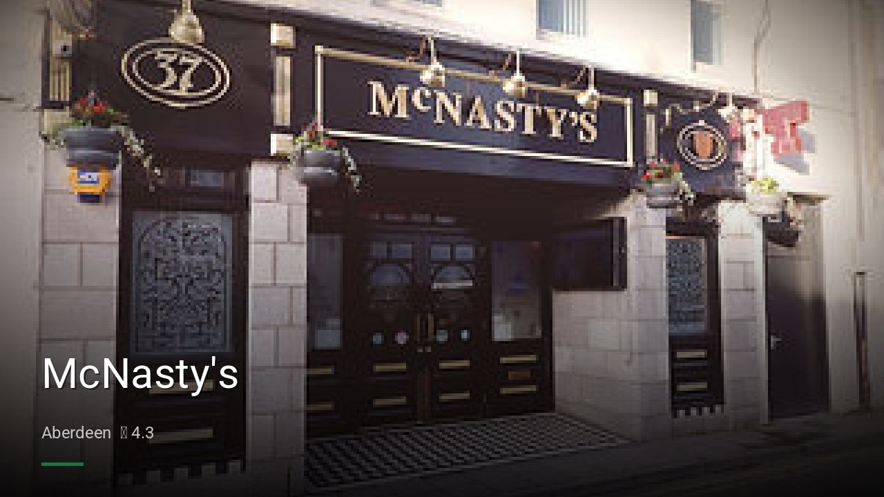 McNasty's - Sports Bars in Aberdeen
