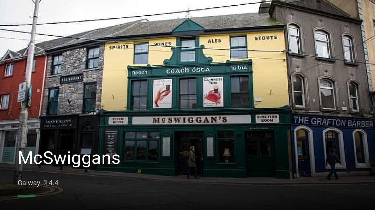 McSwiggans - Sports Bars in Galway