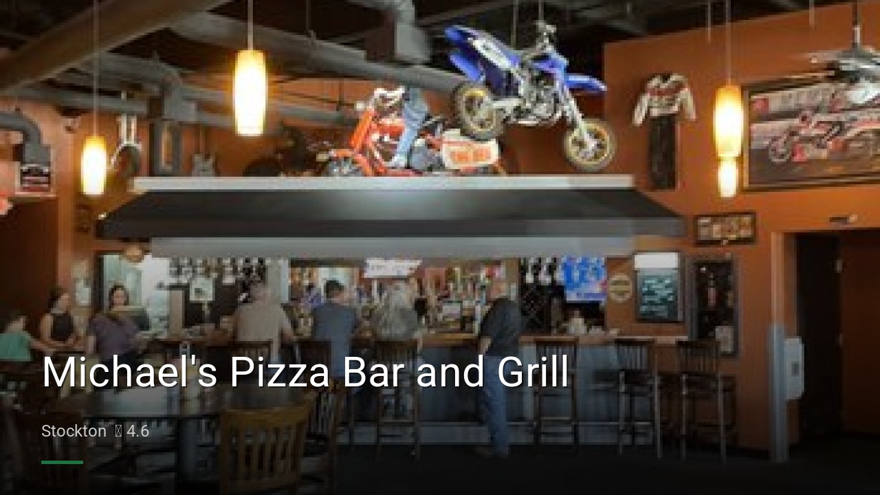 Michael's Pizza Bar and Grill - Sports Bars in Stockton
