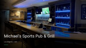 Michael’s Sports Pub & Grill — Sports bars in Los Angeles