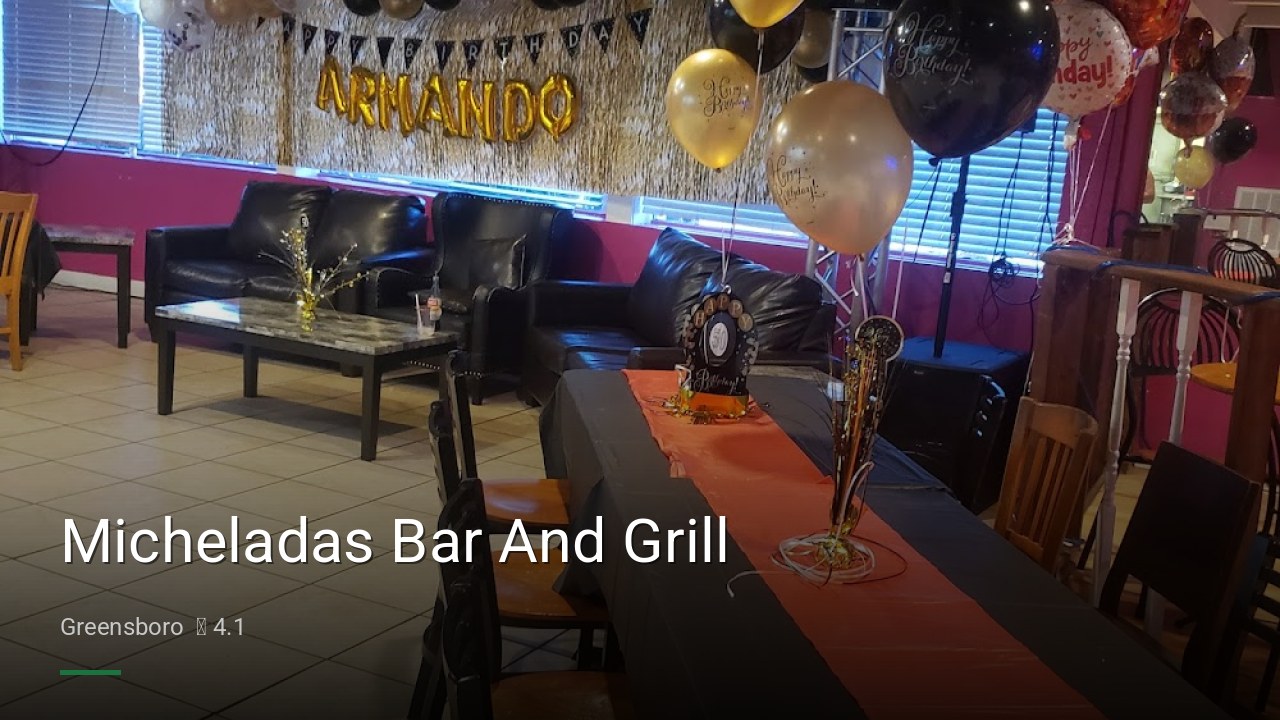 Micheladas Bar And Grill - Sports Bars in Greensboro
