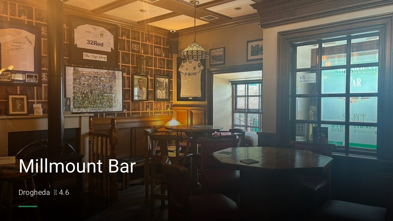 Millmount Bar - Sports Bars in Drogheda