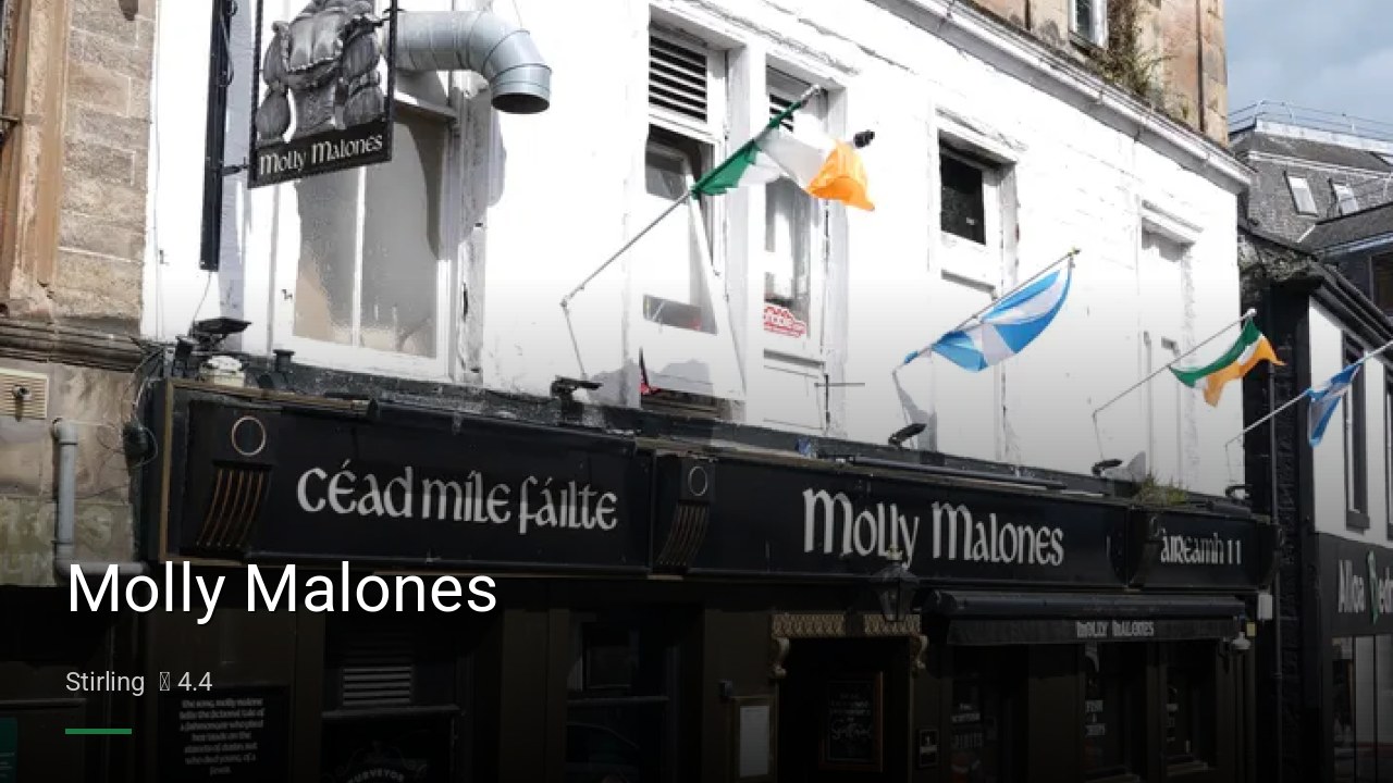 Molly Malones - Sports Bars in Stirling