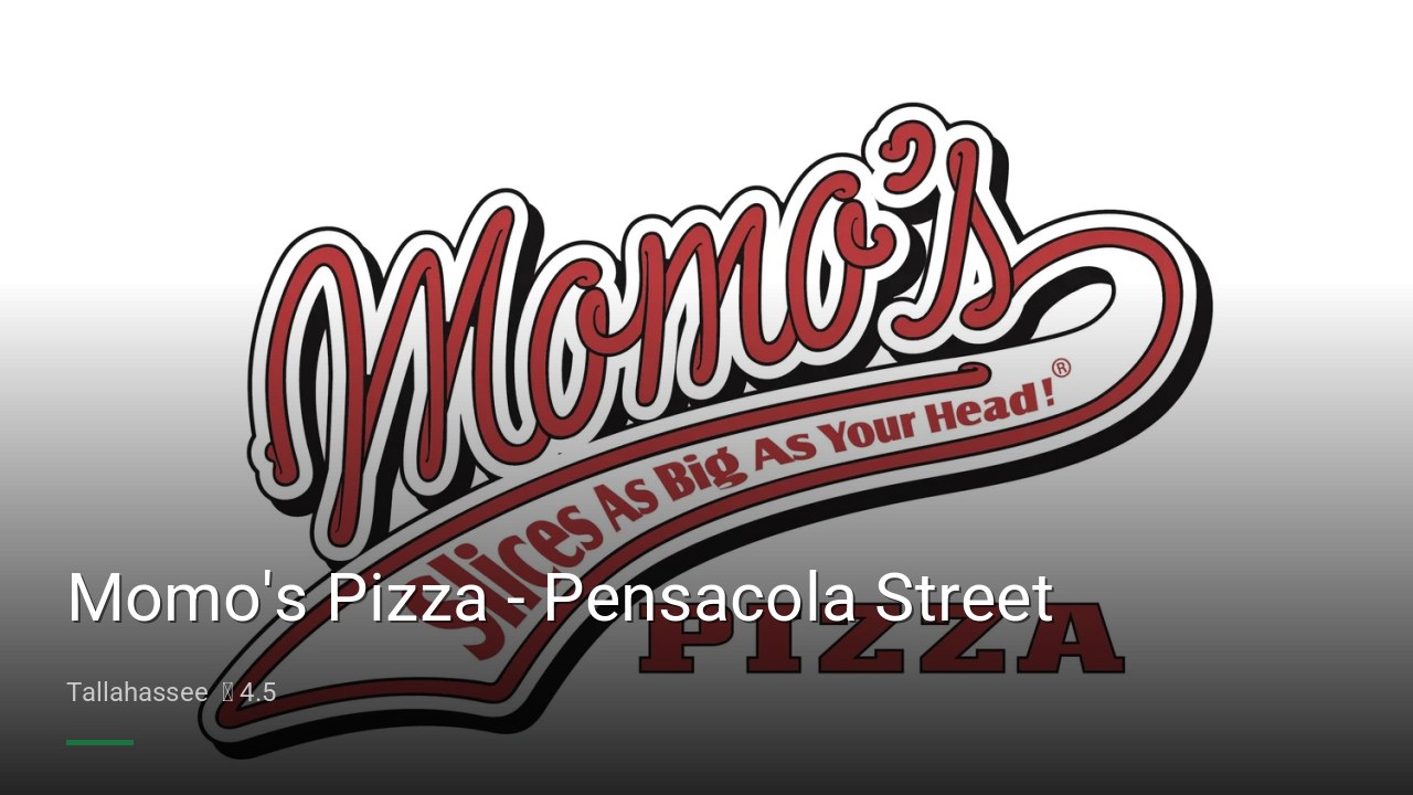 Momo's Pizza - Pensacola Street - Sports Bars in Tallahassee