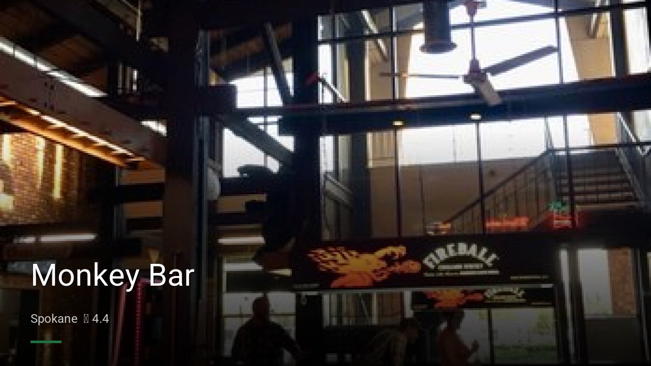 Monkey Bar - Sports Bars in Spokane
